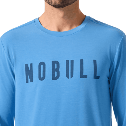 Men's Pacific Coast NOBULL Long Sleeve Tee Front Detail Angle.