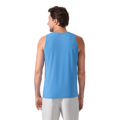 Men's Pacific Coast NOBULL Tank Back Waist Up Angle.