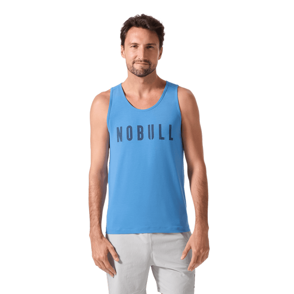Men's Pacific Coast NOBULL Tank Front Waist Up Angle.