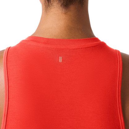 Women's Cayenne NOBULL Muscle Tank Back Detail Angle.