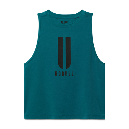 Women's Gulf Coast U NOBULL Muscle Tank Flat Lay Angle.