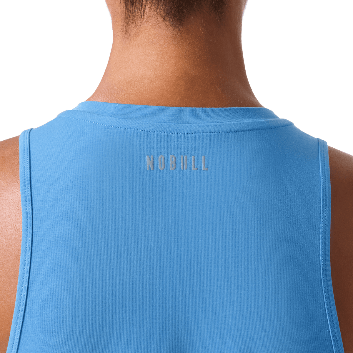 Women's Pacific Coast U NOBULL Muscle Tank Back Detail Angle.
