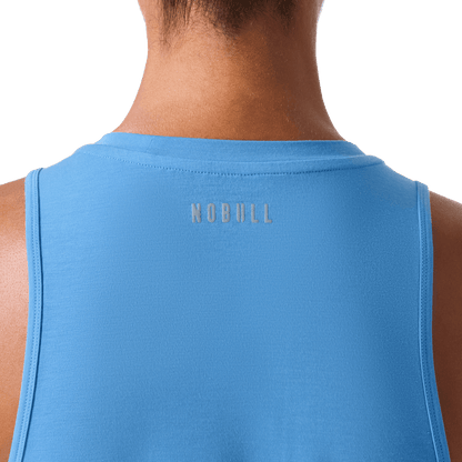 Women's Pacific Coast U NOBULL Muscle Tank Back Detail Angle.