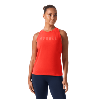 Women's Cayenne NOBULL High-Neck Tank Front Waist Up Angle.