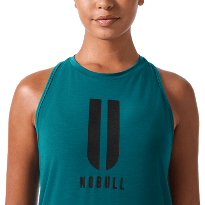 Women's Gulf Coast U NOBULL High-Neck Tank Front Detail Angle.