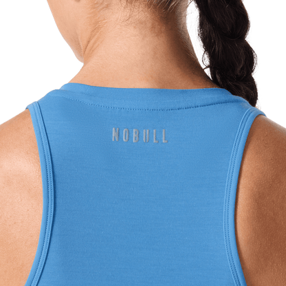 Women's Pacific Coast U NOBULL High-Neck Tank Back Detail Angle.