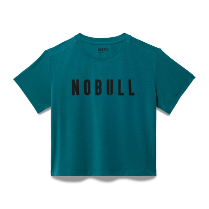Women's Gulf Coast NOBULL Boxy Tee Flat Lay Angle.