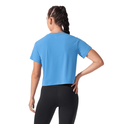 Women's Pacific Coast NOBULL Boxy Tee Back Waist Up Angle.