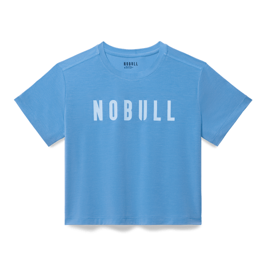 Women's Pacific Coast NOBULL Boxy Tee Flat Lay Angle.
