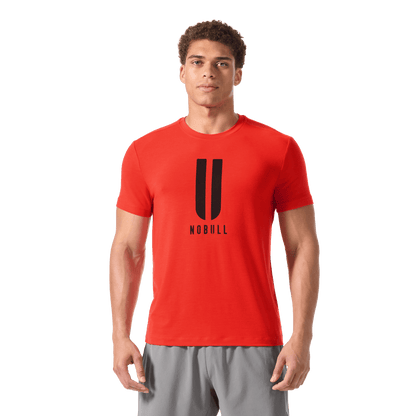 Men's Cayenne U NOBULL Tee Front Waist Up Angle.