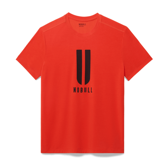 Men's Cayenne U NOBULL Tee Flat Lay Angle.