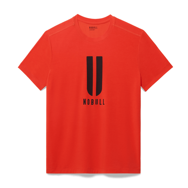 Men's Cayenne U NOBULL Tee Flat Lay Angle.