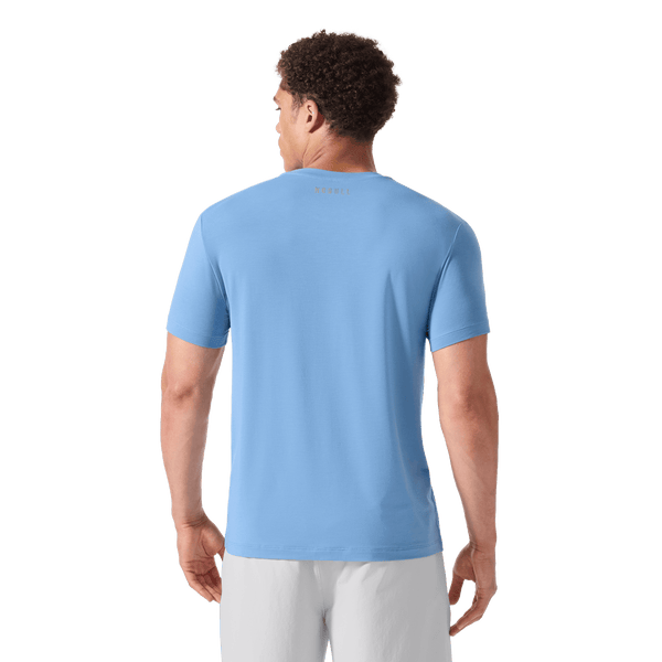 Men's Harbor U NOBULL Tee Back Waist Up Angle.