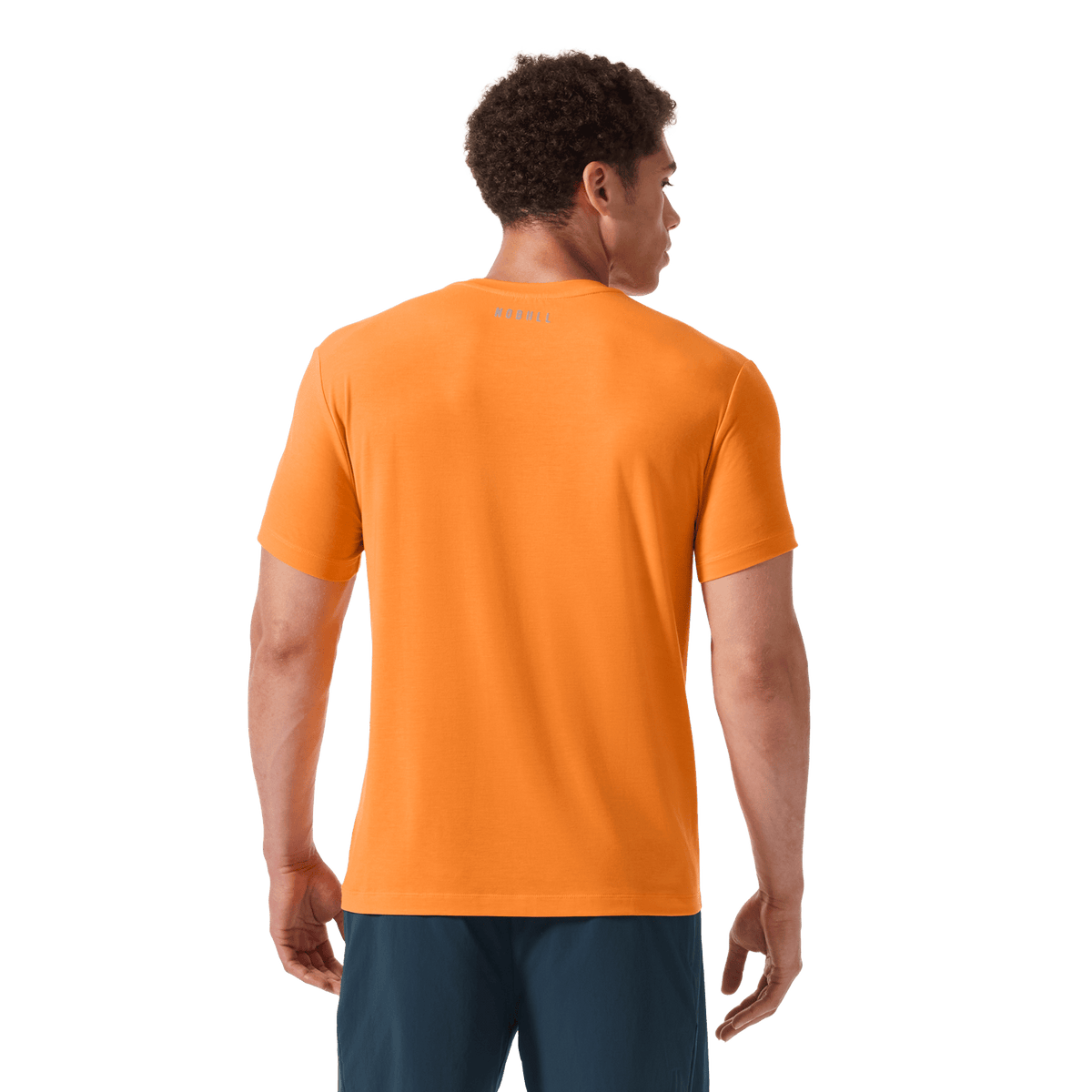 Men's Flare U NOBULL Tee Back Waist Up Angle.