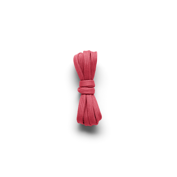 Hibiscus Shoelaces Tied in a Knot.
