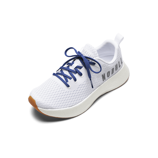 White Journey Shoe with Surf Shoelaces.