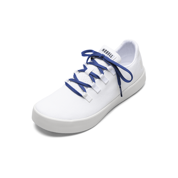 White Recs Canvas Shoe with Surf Shoelaces.