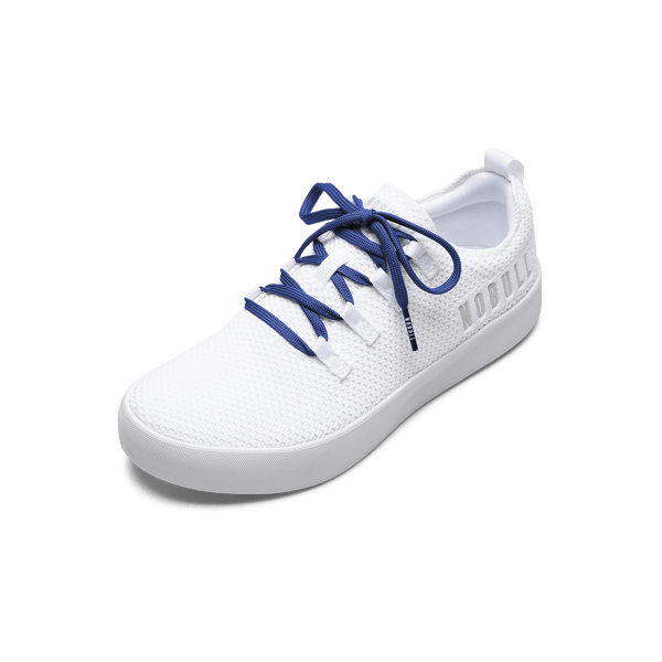White Recs Knit Shoe with Surf Shoelaces.