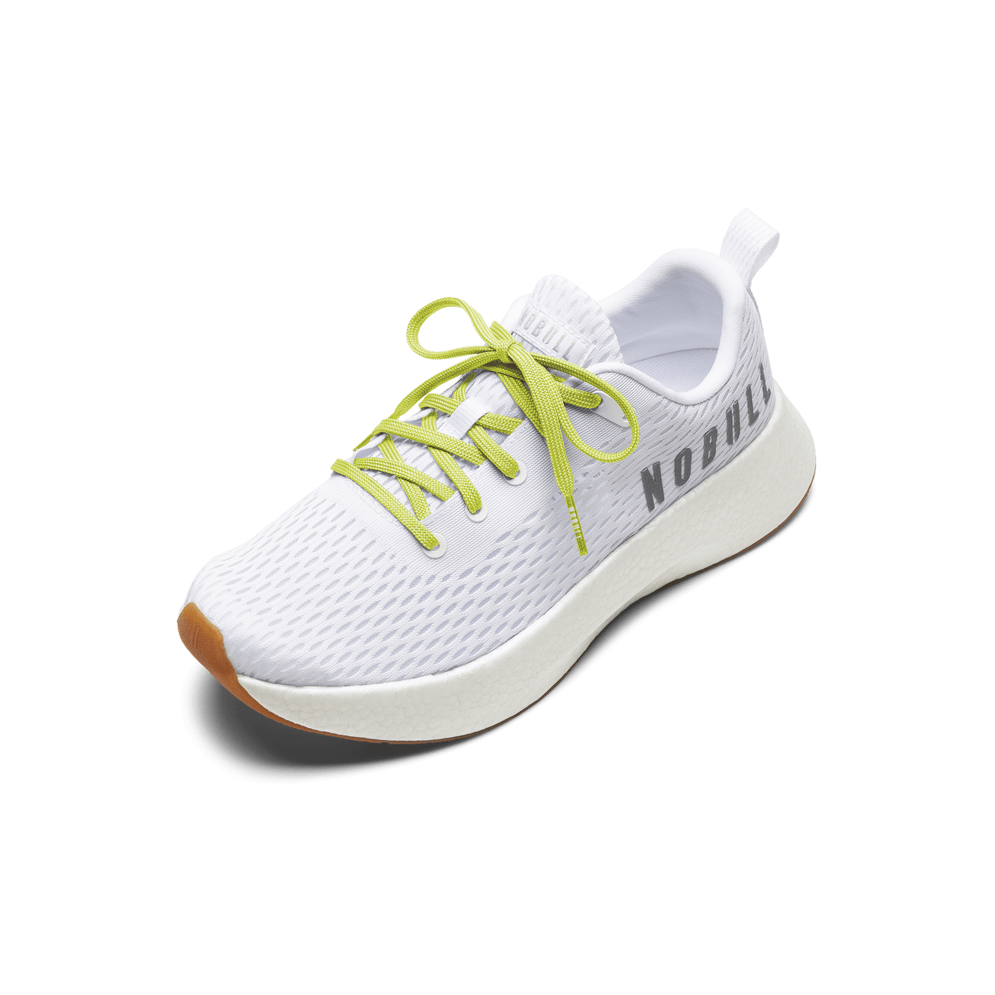 White Journey Shoe with Zest Shoelaces.