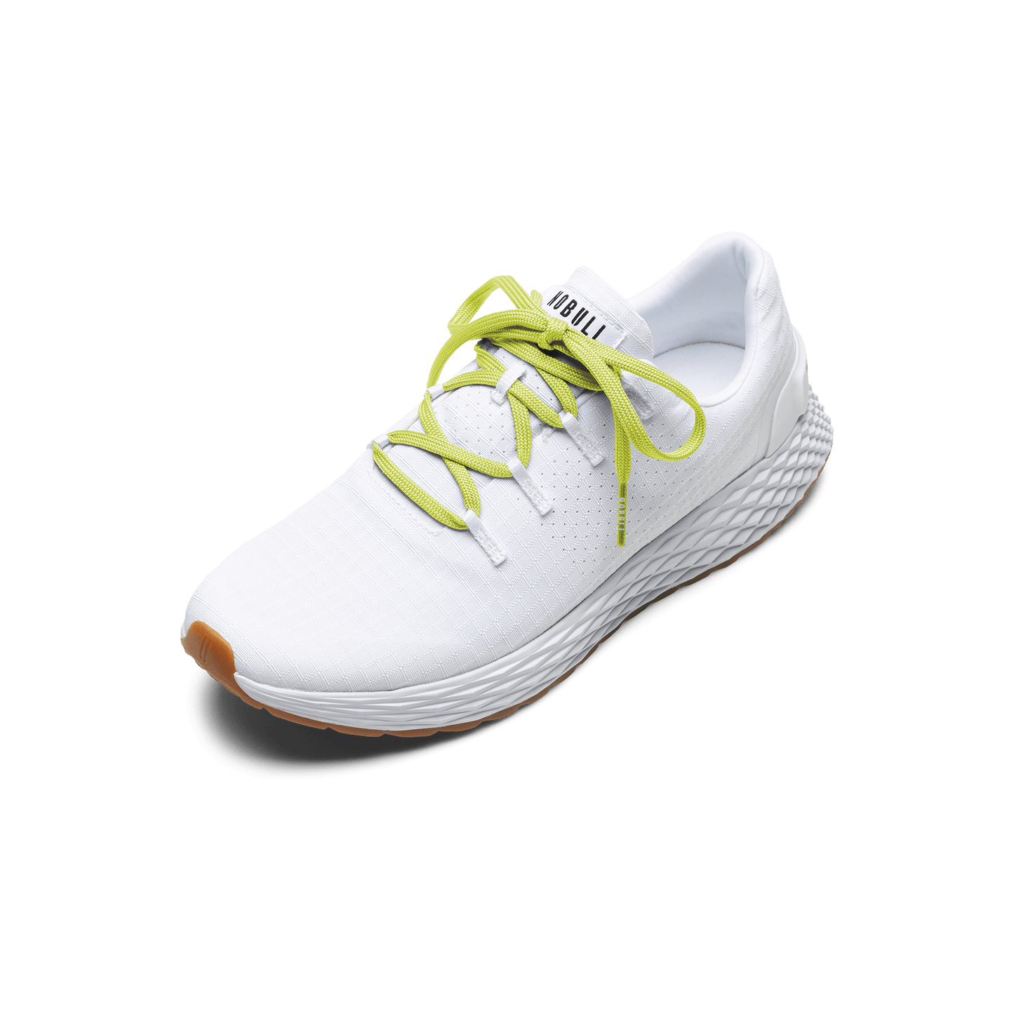 White Allday Ripstop Shoe with Zest Shoelaces.