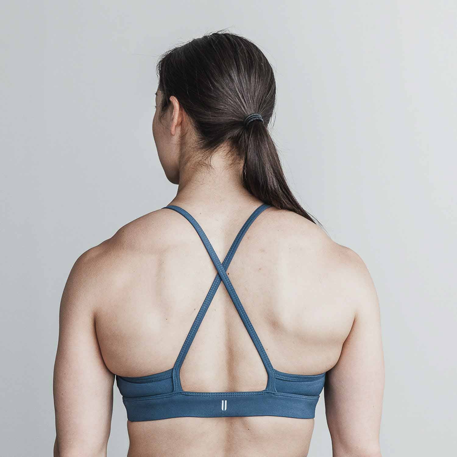 Nobull Matte V-Neck Sports Bra Review: This Minimalist Bra Is a 'Quiet  Crusher