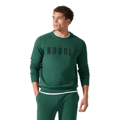 Men's Pineneedle NOBULL Crew Front Upper Body Angle.