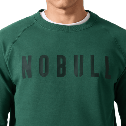 Men's Pineneedle NOBULL Crew Front Detail Angle.
