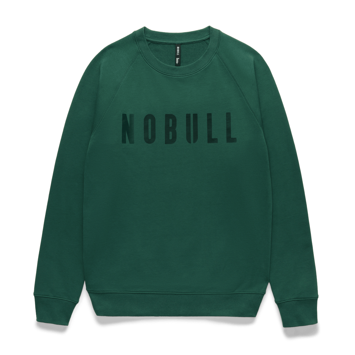Men's Pineneedle NOBULL Crew Flat Lay Angle.