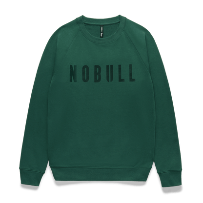 Men's Pineneedle NOBULL Crew Flat Lay Angle.
