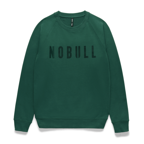 Men's Pineneedle NOBULL Crew Flat Lay Angle.