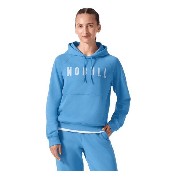 Women's Pacific Coast NOBULL Hoodie Front Waist Up Angle.