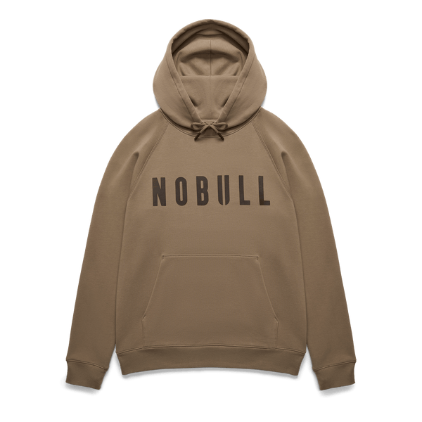 Men's Fallen Rock NOBULL Hoodie Flat Lay Angle.