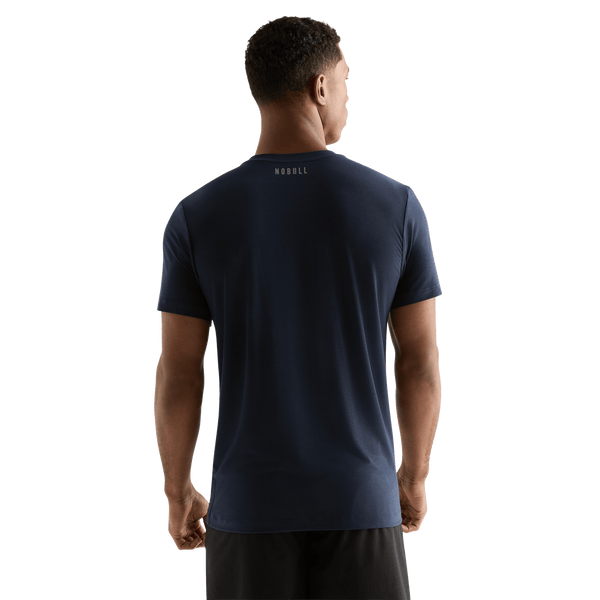 Night Navy Men's U Tee Back Angle.