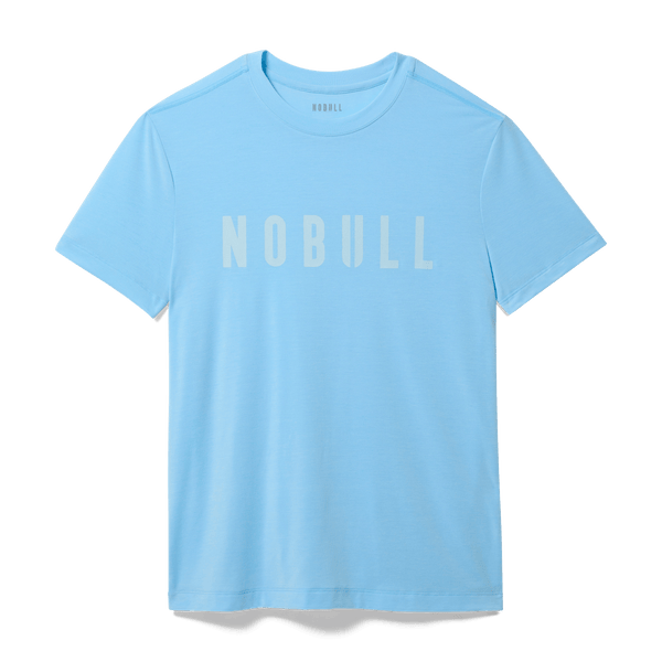 Alaskan Blue Men's NOBULL Tee Silhouette Angle.