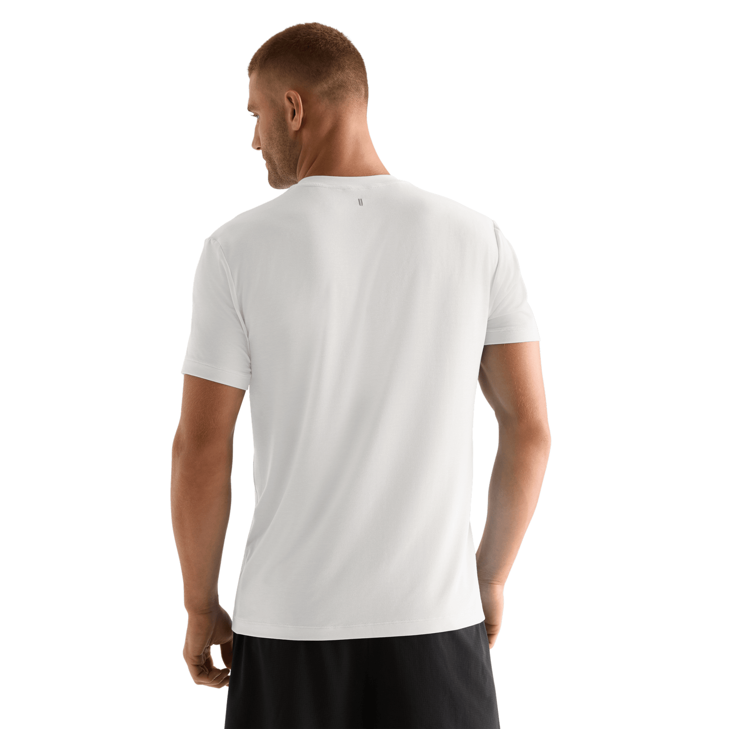 Cream Men's NOBULL Tee Back Angle.