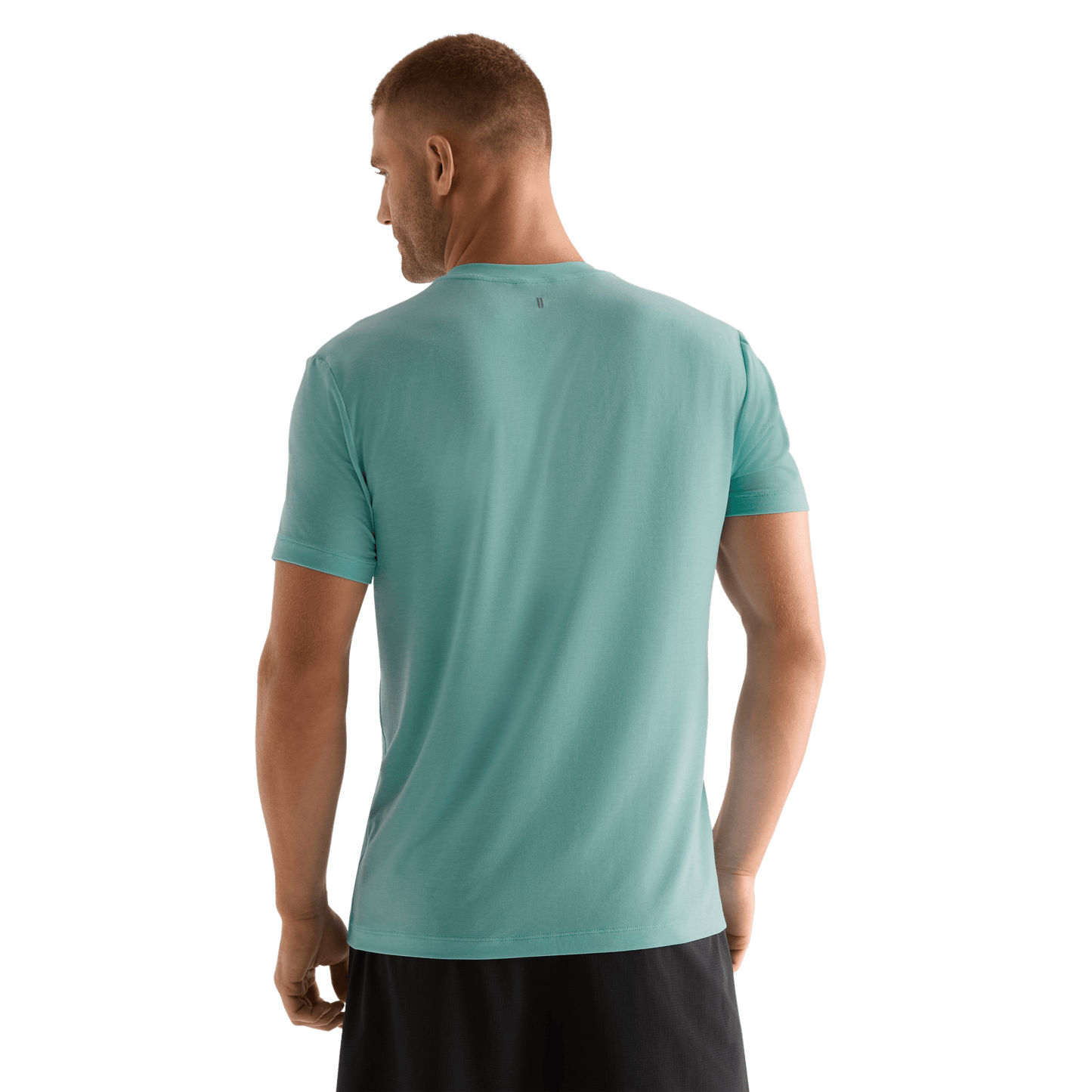 Oil Blue Men's NOBULL Tee Back Angle.