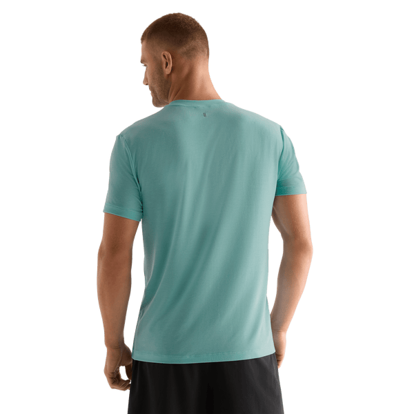 Oil Blue Men's NOBULL Tee Back Angle.