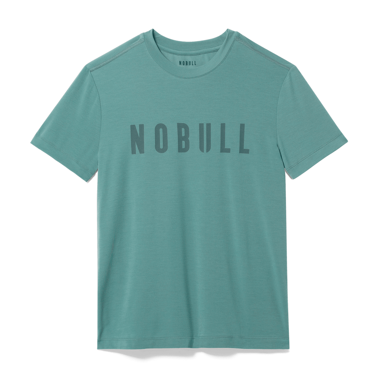 Oil Blue Men's NOBULL Tee Silhouette Angle.