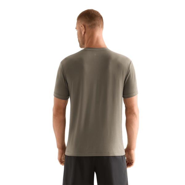 Dark Fallen Rock Men's NOBULL Tee Back Angle.