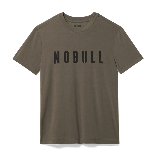 Dark Fallen Rock Men's NOBULL Tee Silhouette Angle.