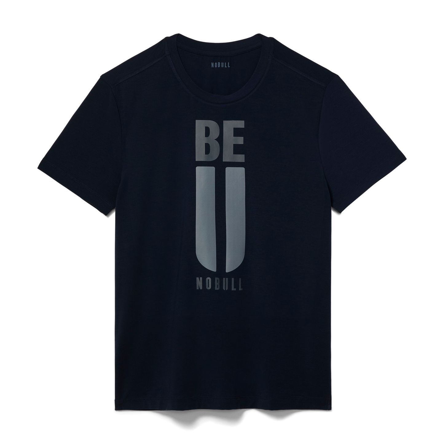 Night Navy Men's Be U Tee Silhouette Angle.