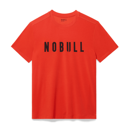 Men's Cayenne NOBULL Tee Flat Lay Angle.