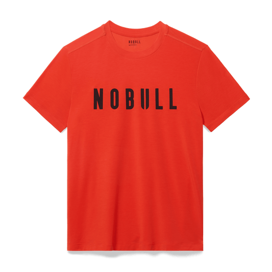 Men's Cayenne NOBULL Tee Flat Lay Angle.