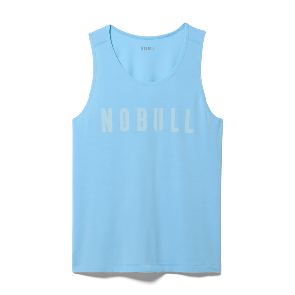 Alaskan Blue Men's NOBULL Tank Silhouette Angle.