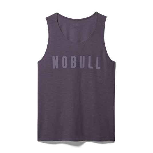 Black Plum Men's NOBULL Tank Silhouette Angle.