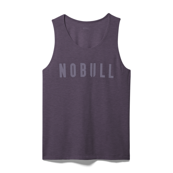 Black Plum Men's NOBULL Tank Silhouette Angle.