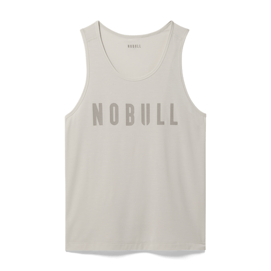 Crater Grey Men's NOBULL Tank Silhouette Angle.