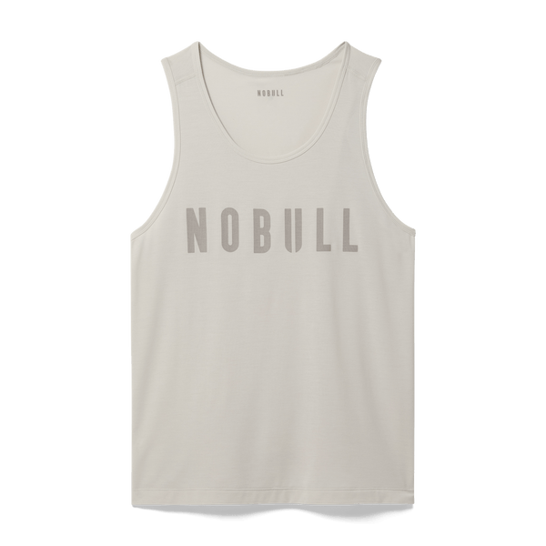 Crater Grey Men's NOBULL Tank Silhouette Angle.