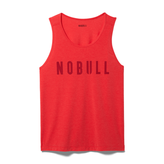 Crimson Men's NOBULL Tank Silhouette Angle.