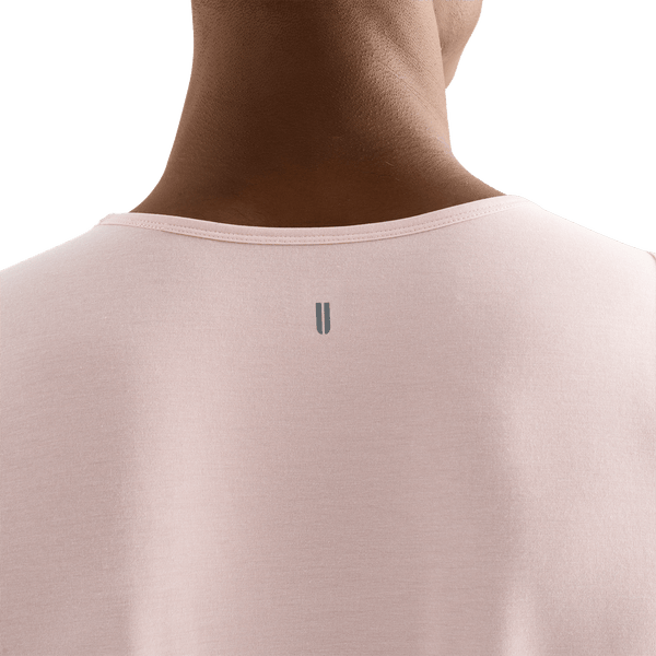 Dusty Rose Men's NOBULL Tank U Logo Angle.